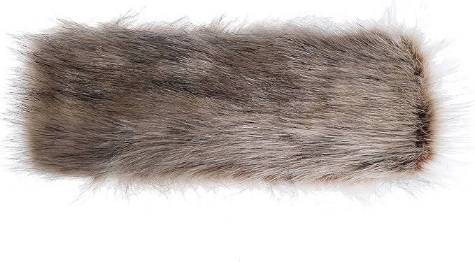 sy soul young Faux Fur Headband with Elastic for Women's Winter Earwarmer Earmuff