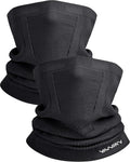 Winter Neck Warmer Gaiter Ski Face Mask, Breathable Fleece Balaclava Windproof Cold Weather Scarf