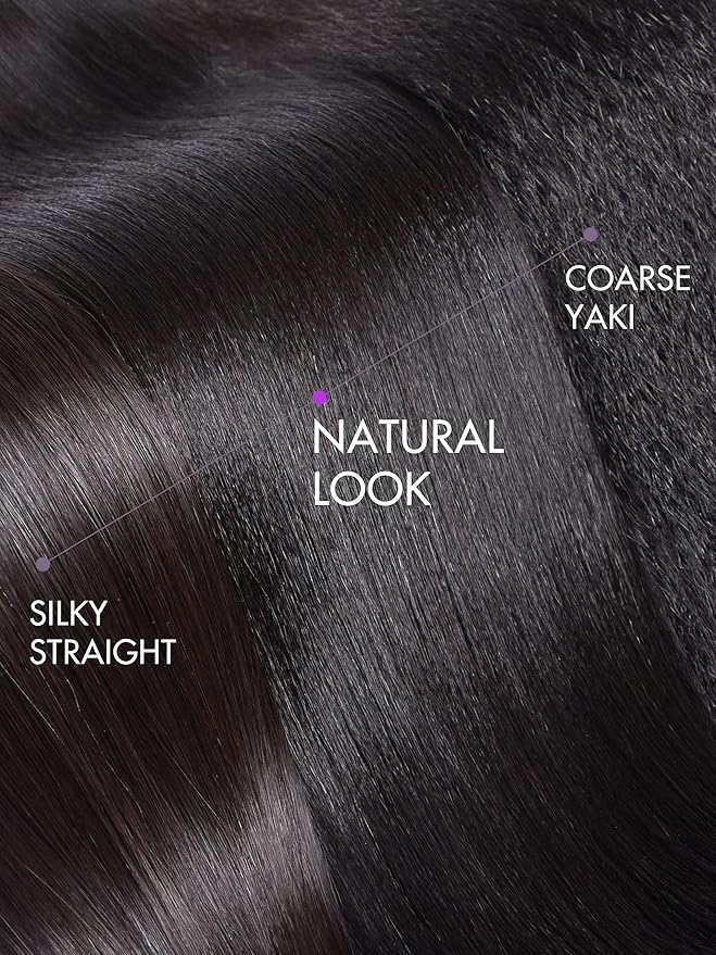 LUVME HAIR 10" Light Yaki Glueless Bob Wigs Human Hair Pre Plucked, 5x5 HD Lace Closure Wigs Human Hair 180 Density, Ready to Go Wig with Bleached Knots & Pre Cut Lace