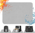 Heat Resistant Mat for Air Fryer, 16 x 24in Heat Resistant Mat for Countertop, Fireproof Silicone Countertop Protector Appliance Slide for Air Fryer, Coffee Maker, Toaster, Oven (Grey)