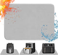 Heat Resistant Mat for Air Fryer, 21 x 29.5in Countertop Protector, Fireproof Silicone Appliance Slider for Coffee Maker, Toaster, Oven (Grey)