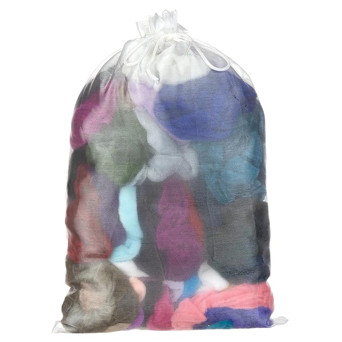 Expressions Scrunchie Set of 50 Comfy, Colorful Scrunchies in a Convenient Drawstring Storage Bag, Accessories for Women and Girls , Great Value, Damage Free,