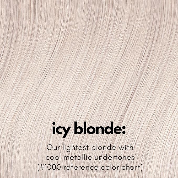 Irresistible Me Real Human Hair Extensions Clip Ins – 100% Human Hair Clip In Extensions for Length & Volume – Invisible Extension – Heat Resistant & Dyeable – Icy Blonde, 24 Inches