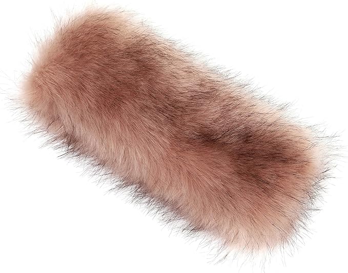 sy soul young Faux Fur Headband with Elastic for Women's Winter Earwarmer Earmuff