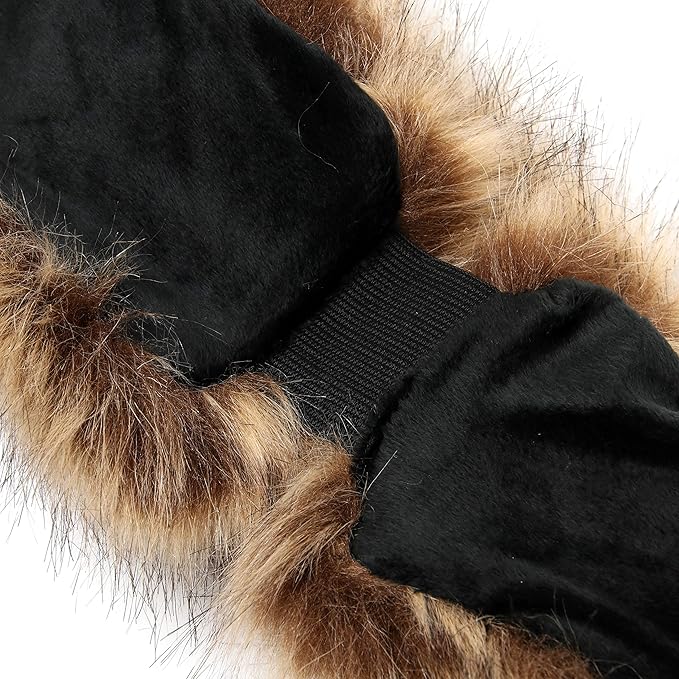 sy soul young Faux Fur Headband with Elastic for Women's Winter Earwarmer Earmuff