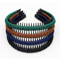 Women's Fashion Headbands Hair Accessories for Women Non-slip Braided hair bands Comfy tooth comb Hair Hoop (4 color)
