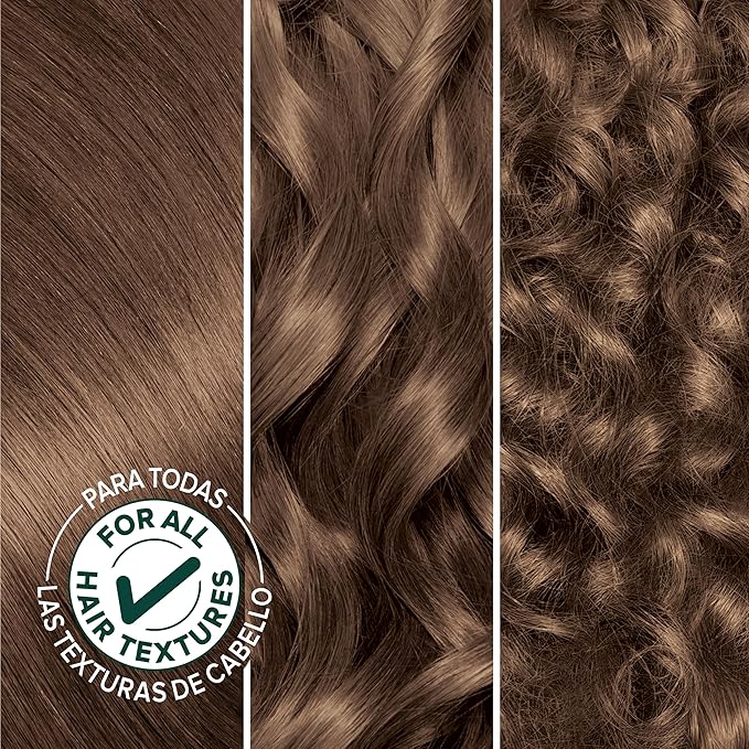 Garnier Hair Color Nutrisse Nourishing Creme, 61 Light Extra Ash Brown (Mochaccino) Permanent Hair Dye, 2 Count (Packaging May Vary)
