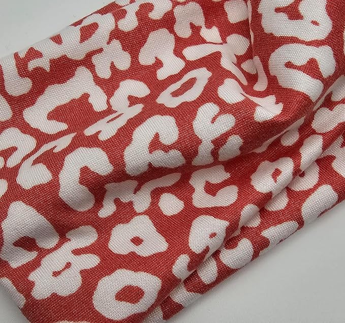 Soft Stretchy Headband, 3-in-1 Versatile Twist Style, One-Piece (Pretty in Pink Animal Print, Adult)