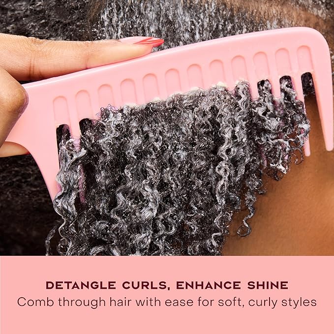 SheaMoisture Curl & Shine Conditioner Coconut & Hibiscus, for Thick, Curly Hair to Moisturize & Soften, 13 oz