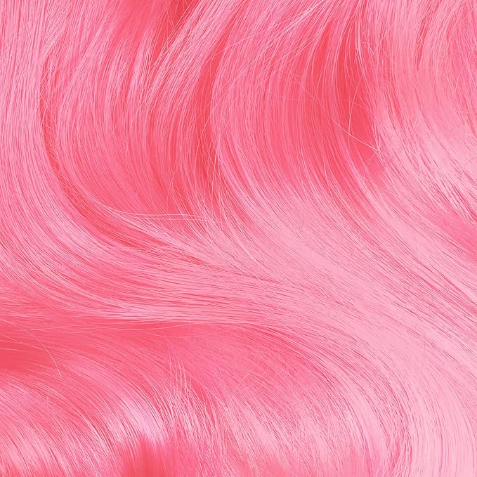 Lime Crime Pastel Colored Unicorn Hair Tint, Bunny (Pastel Baby Pink) - Damage-Free Semi-Permanent Hair Color Conditions & Moisturizes - Temporary Hair Dye Kit Has Sugary Citrus Vanilla Scent - Vegan