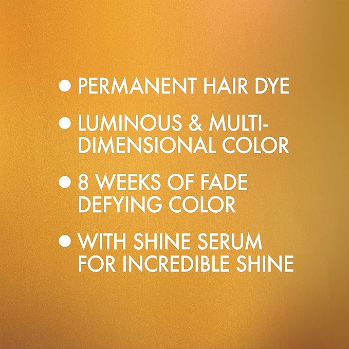 L'Oreal Paris Superior Preference Luminous Fade-Defying Permanent Hair Color, Hair Dye For Up to 9 Weeks of Radiance, Ultimate Natural Blonde 10NB, 1 Hair Dye Kit