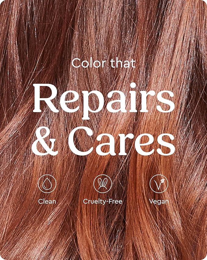 Glaze Color Conditioning Gloss - Tinted Moisturizer for Brown or Red Hair, Boosts Color and Shine, Repairs Damage - Auburn Spice, 6.4 oz