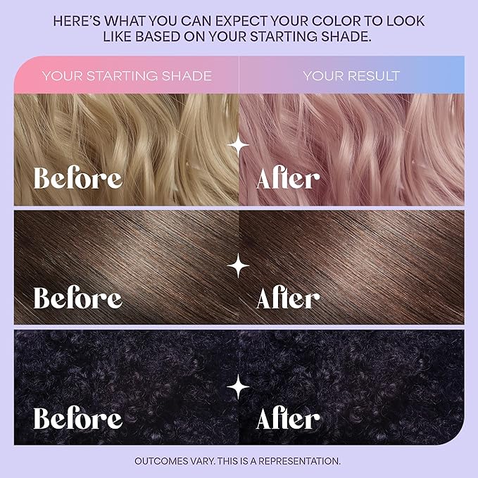 Hally Hair Color Cloud Hair Dye (Pink) - Demi-Permanent Foam Hair Color for Women & Men - Mess-Free & Long-Lasting Hair Dye Kit, Hair Coloring Products Wash Out in 4-6 Weeks, Vegan