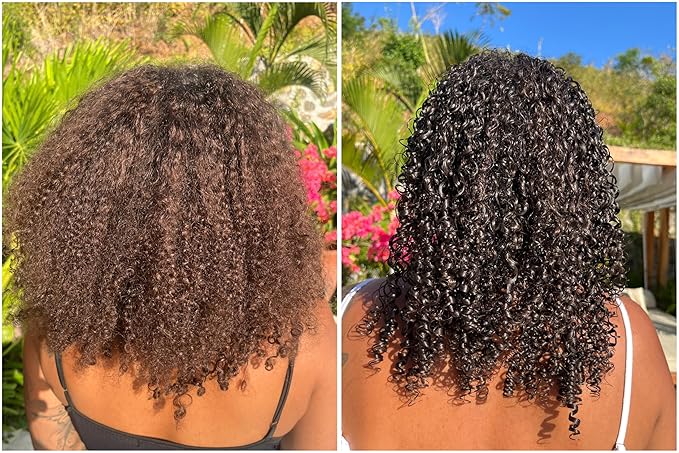 Deep Conditioning Hair Mask Detangler Moisturizing Non-Toxic All-Natural Dermatologist-Developed Treatment for Curly, Dry, Frizzy, Swimmer's Hair & Itchy Scalp – 5.5 oz