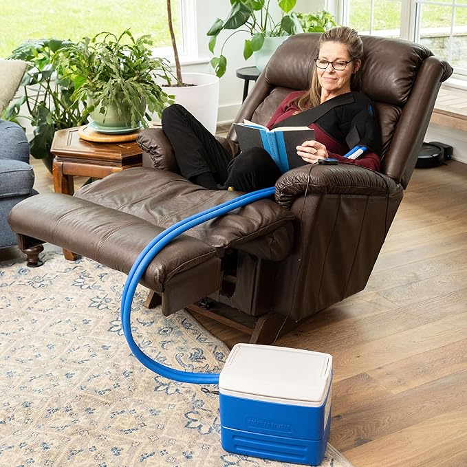 Polar Active Ice 3.0 | 9 QT Cold Therapy Ice Machine | Programmable Timer | Targeted Coverage Shoulder Pad | Cryotherapy Pain Relief System | Ace Bandage Style Compression