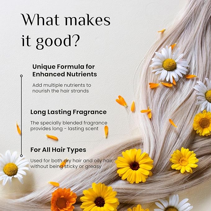 benatu Hair Perfume for Women, Summer Lightweight Long Lasting Fragrance Mist - 3:7 Hydrating Serum Alcohol Free Formula, Argan Oil Scented Hair Spray with Keratin & Elastin (Peach Oolong) 2.7 fl oz