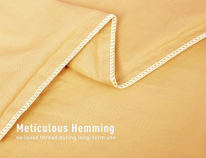 Sunflower Body Pillowcase 100% Cotton Long Pillow Cover/Case Envelope Closure 1 Pack, 21×54 inches Sheepskin, Soft and Breathable