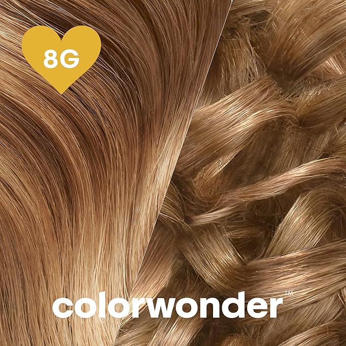 Madison Reed colorwonder Demi-Permanent Hair Color, Effortless At-Home Hair Dye, Ammonia-Free, Cruelty-Free, It's Giving Golden (8G Golden Bold), Pack of 2