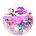 Disney Minnie Kids Hair Clips for Girls Snap Clips 8 Pack Multi Color Ages 3+